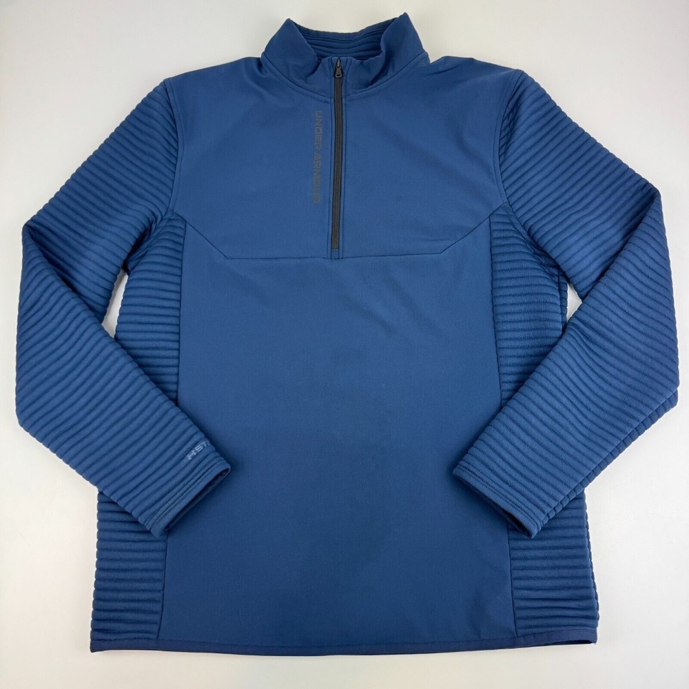 Under Armour Storm Mens Size M Evolution Daytona 1/4 Zip Hybrid Golf Sweater